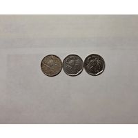 Мальта 5 центов 1986, 1998, 2001 (3шт) одним лотом