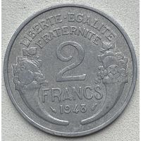 Франция 2 франка 1948 г.