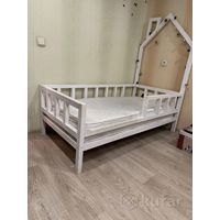 Кровать с матрасом, 90*200см