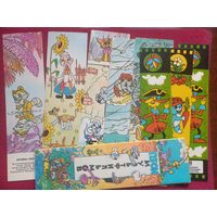 Закладки для книг Герои мультфильмов