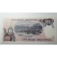 Аргентина, 100 песо. Серия B. UNC.