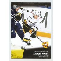 Алексей Угаров / "Северсталь" Череповец / Коллекция "SeReal Карточки КХЛ 2017-2018".