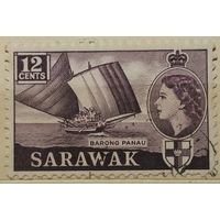 Саравак 1955г. Британские колонии