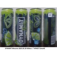 Банка от энергетика DYNAMIT Мохито 2025.05.20 450мл с 'R' АРНЕСТ (moz42