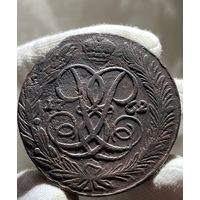 5 копеек 1762 без МЦ.Редкая.Кладовая.Состояние!