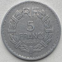 Франция 5 франков 1950 г. B