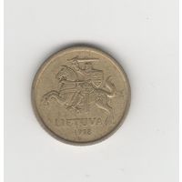 10 центов Литва 1999 Лот 8073