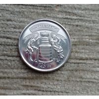 Werty71 Канада 25 центов 2017  125 лет Кубку Стенли