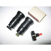 Держатель лампочки Е14, выключатель времен СССР. Лот(цена за все 12 руб.)