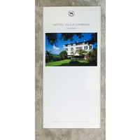 Рекламный буклет  гостиницы Villa Cipriani Italy
