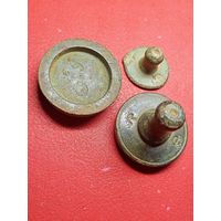 Гирьки весовые,Российская Империя,3штуки