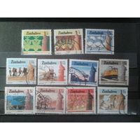 Зимбабве, 1985. Стандарт. Культура, технология, экономика. Mi-9,4 евро гаш.