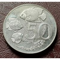 Каймановы острова 50 центов, 1972    ( 1-9-1 )