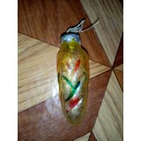 Елочная игрушка СССР. Шишка. Не частая. С чердака. С рубля.