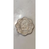 Восточно Карибское государство 5 цент 1998