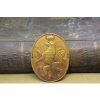 Киверная бляха армии НАПОЛЕОНА, линейный полк. ВОЙНА 1812 год. Распродажа коллекции вещей. С РУБЛЯ! АУКЦИОН!