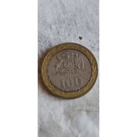 Чили 100 песос 2008