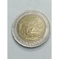 Аргентина 1 песо 2010 года .