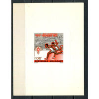 Малагасийская республика - 1972 - Летние Олимпийские игры - (незнач. пятно на лицевой стороне) - 1 блок. MNH.  (Лот 38Jp)-T4P10