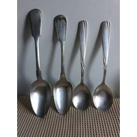 ЛОЖКИ СТОЛОВЫЕ, САЛАТНЫЕ. БОЛЬШИЕ. В НАЛИЧИИ 3 ШТУКИ. ЦЕНА УКАЗАНА ОДНИМ ЛОТОМ ЗА 3 ШТУКИ. СМ.ОПИСАНИЕ.