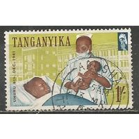 Танганьика. Защита детства. 1961г. Mi#104.