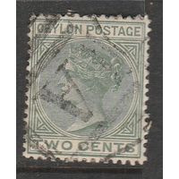 Цейлон 2с 1883-99гг