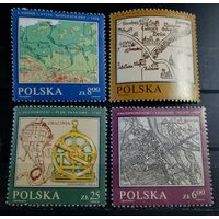 Польша 1982 Картография
