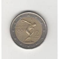 2 евро Греция "Олимпиада. Афины" 2004 Лот 8722