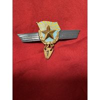 Значок. Сверхсрочника за выслугу 1 года в ВВС СССР. тяжелый