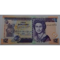 Белиз 2 доллара 2007 года UNC
