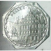 ГЕРМАНИЯ НЮРНБЕРГ 20 пфеннигов 1920 год - ШТЕМПЕЛЬНЫЙ БЛЕСК!
