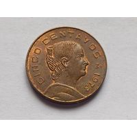 Мексика 5 сентаво 1973 г.
