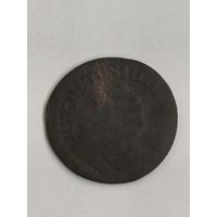 Польша 1 солид 1755