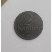 2 сантима 1928 года