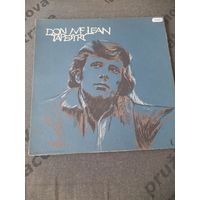 DON McLEAN " TAPESTRY " 1970 LP USA UNITED ARTISTS UAS 5522 NM