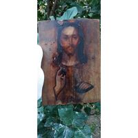 ИКОНА  ГОСПОДЬ ВСЕДЕРЖИТЕЛЬ МАСЛО . Распродажа Коллекции !!! .Экспресс  Аукцион  с рубля без МПЦ и прочего  .Много лотов в продаже .