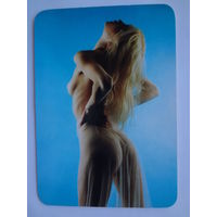 Календарик 2001 г. Girl.