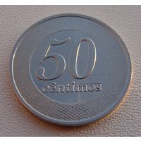 Ангола. 50 сентимо 2012 год  KM#107