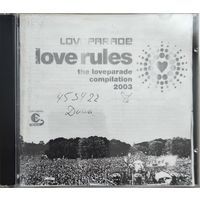 Love parade love rules the loveparade compilation 2003 (1 cd + 1cdr)
