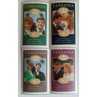 Свадьба принца Эндрю и Сары Фергюсон 23июля 1986г.