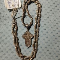 Цепочка с крестиком серебро зекпром