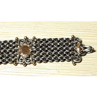 Шатлен для Карманных часов. Серебро 84 пробы. Золото.