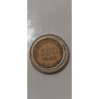Колумбия 500 песо 2018