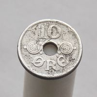 Дания 10 эре 1942