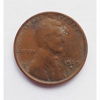 США. 1 цент 1929 г. D