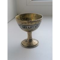 Рюмка серебро 875 пробы СССР