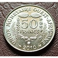 Западная Африка (ВСЕАО) 50 франков, 2010    ( 1-8-7 )