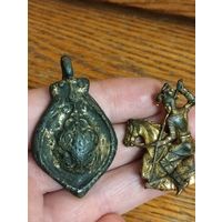 Вензель и часть герба.. Не частый.