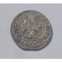 Вiльня i Ваза! Грош 1625, R2 обводка на реверсе