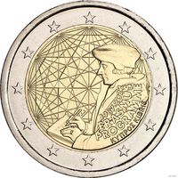 2 евро 2022 Кипр 35 лет программы Erasmus UNC из ролла